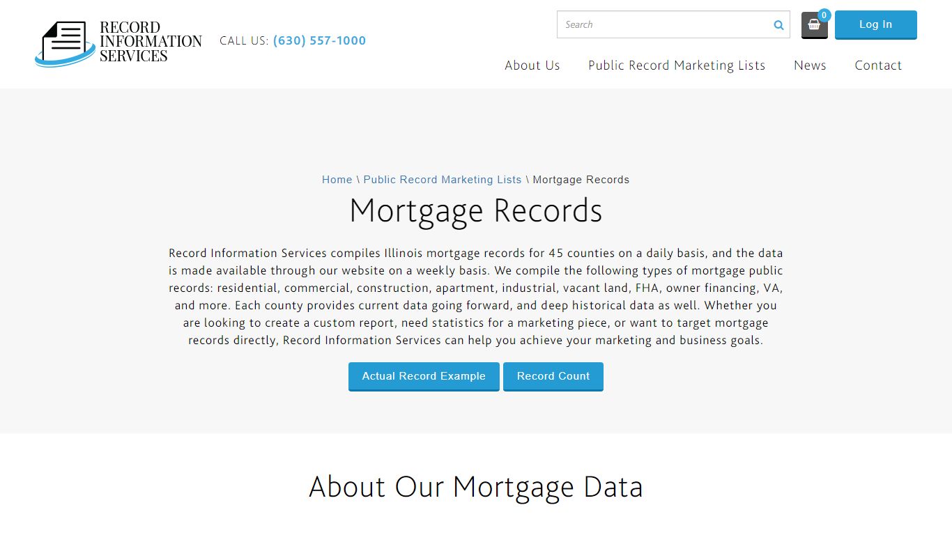 Mortgage Records | Record Information Services